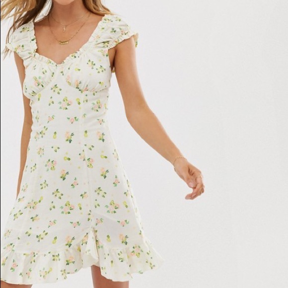 Free People Like A Lady Mini Dress Sz:M - Picture 2 of 8